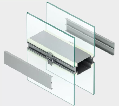 Алюминиевая перегородка ALT 111